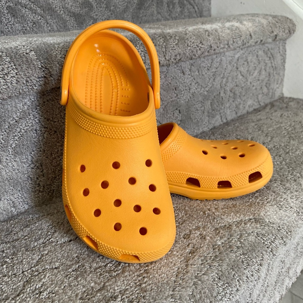 Creamsicle Orange Crocs - Excellent Condition!